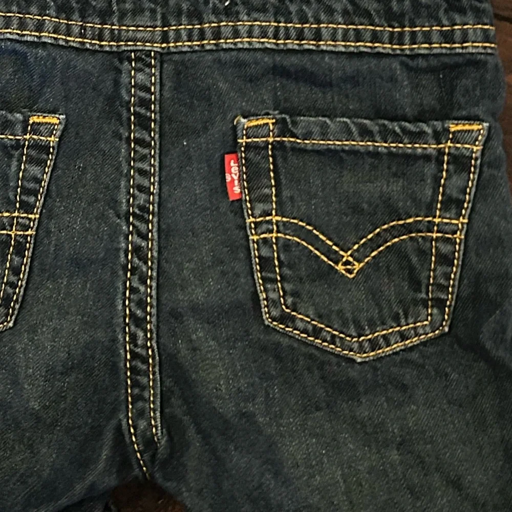 Vintage Style Classic Levi’s Kids Denim Short Overalls